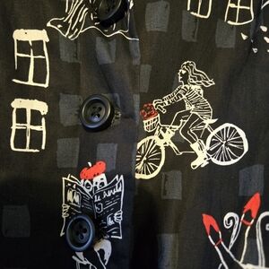 Modcloth patterned sleeveless dress 1x